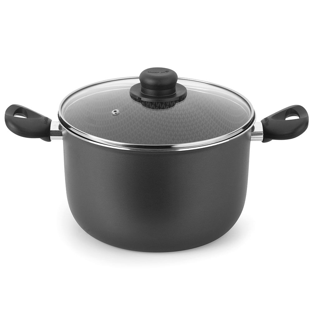 Olla Con Tapa Superior 26 Cm Gris