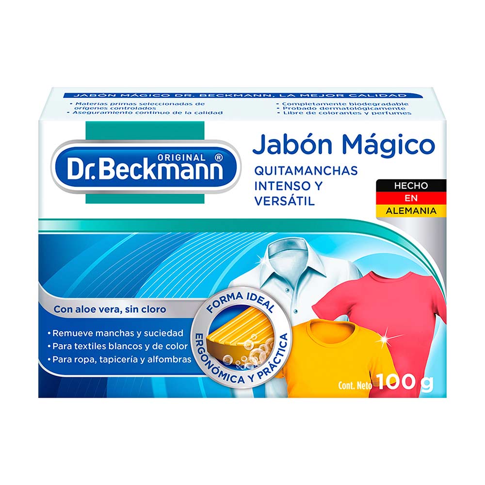 Jabón Dr Beckmann desmanchador mágico x100g
