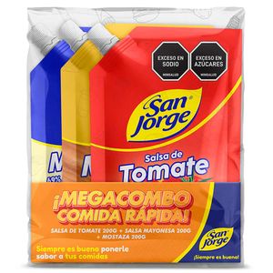 Salsa San Jorge surtido mega combo x3und x200g c-u