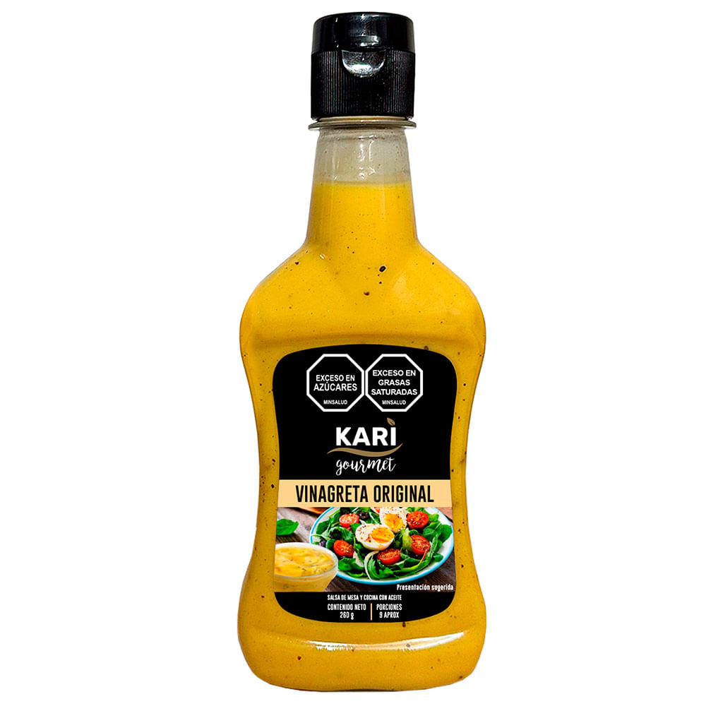 Salsa Kari vinagreta original gourmet x260g