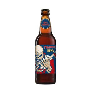 Cerveza Trooper ipa botella x500ml
