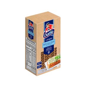 Lasagna Doria arroz integral sin gluten x200g