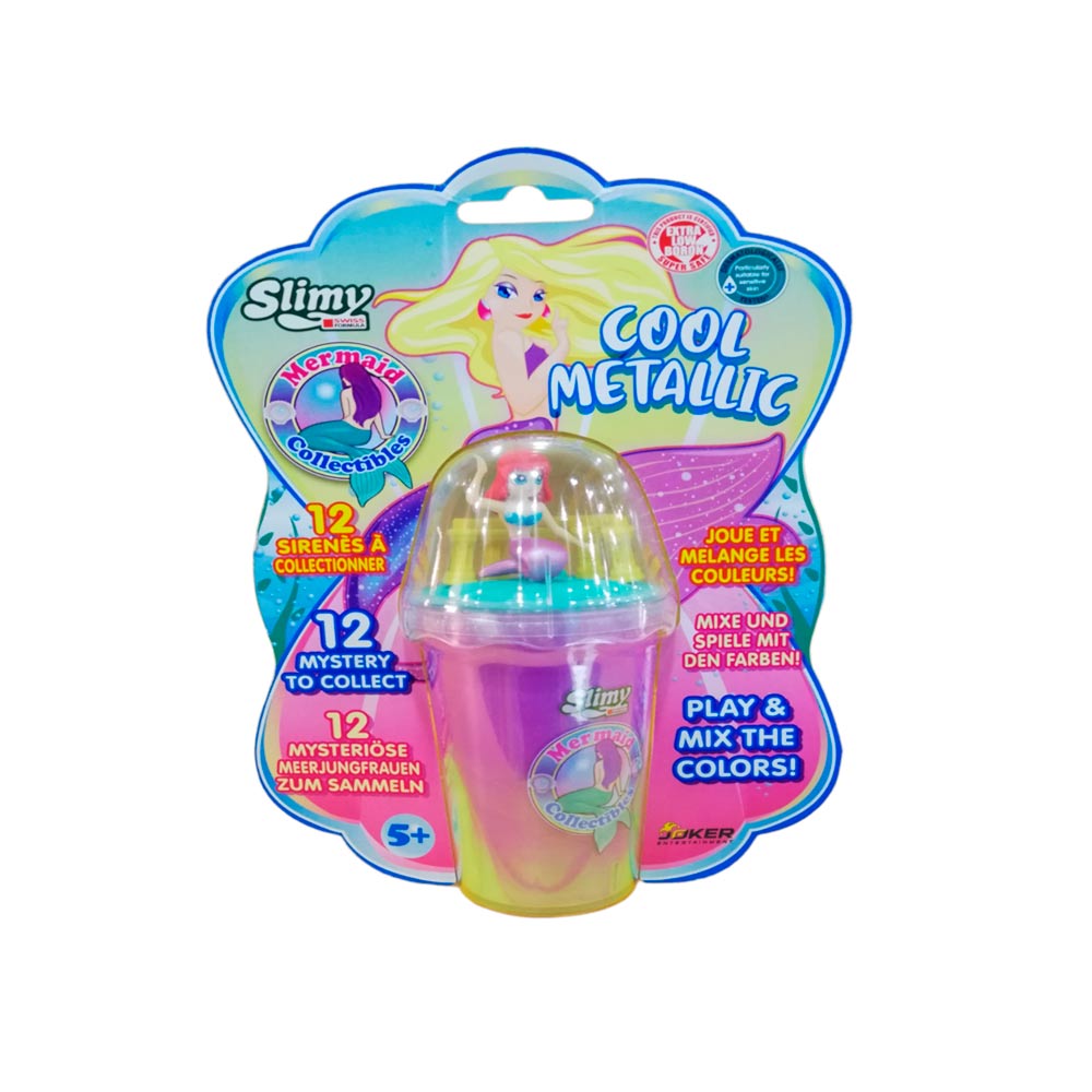 Slime Con Figura Sirena Coleccionable Slimy Surtido