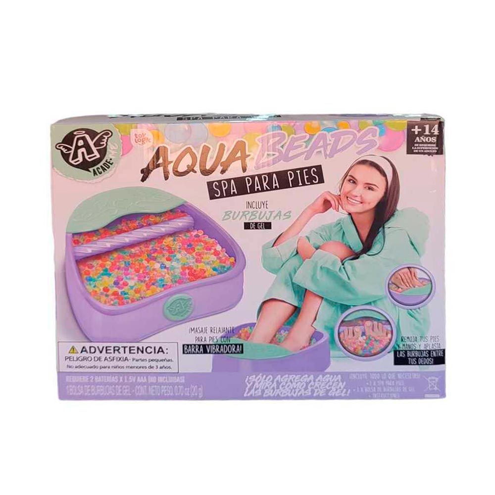 Spa De Pies Aqua Para Niñas Con Esferas Multicolor
