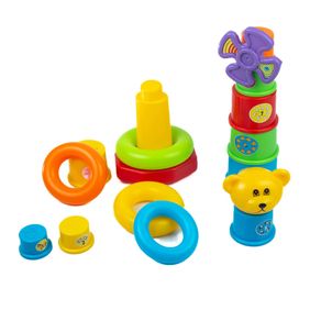 Juguete Para Bebés 2 En 1 Tazas Apilables Para Niños Pequeños