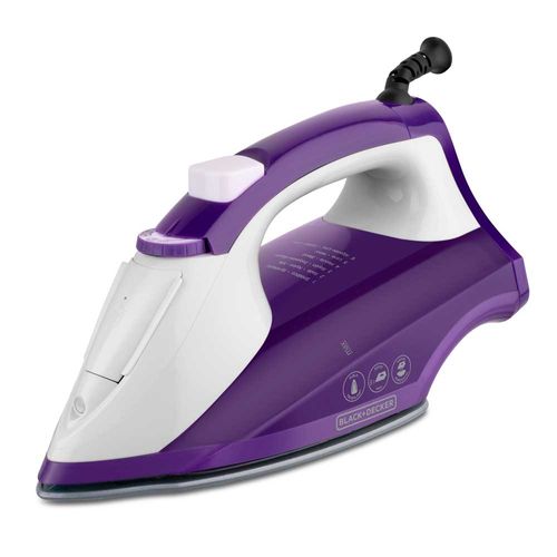 Plancha de Ropa Black+Decker Suela Cerámica