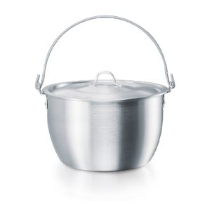 Olla de 30cm en aluminio ovalada con aro Imusa