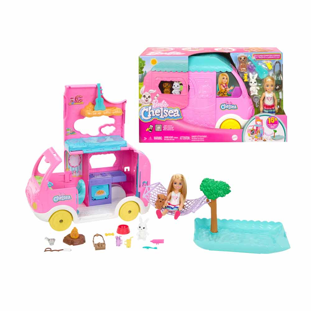 Barbie Chelsea Nuevo Camper Mattel
