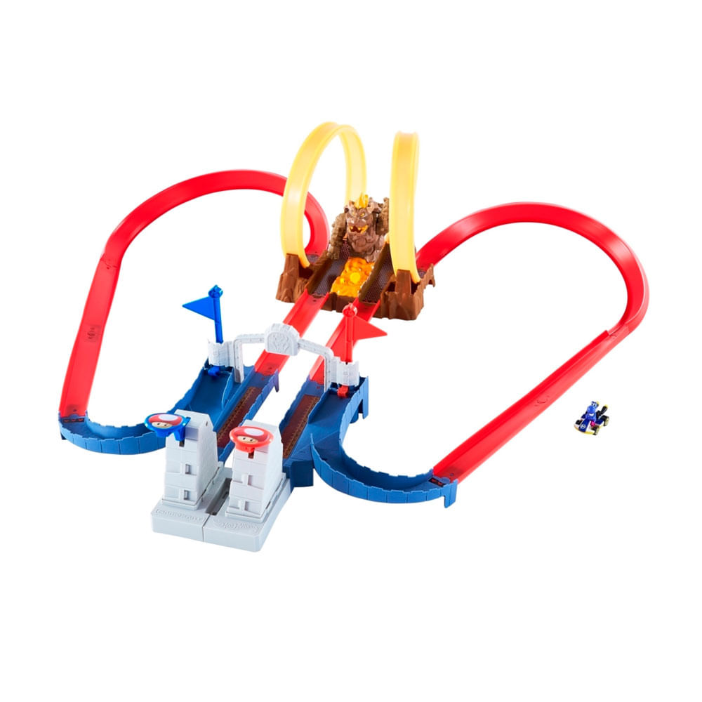 Hot Wheels MK Pista Castillo de Bowser Mattel