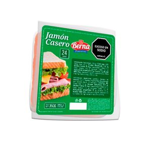 Jamón Berna casero x24und x360g