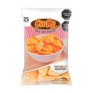 Empanadas Croko queso x25und x550g