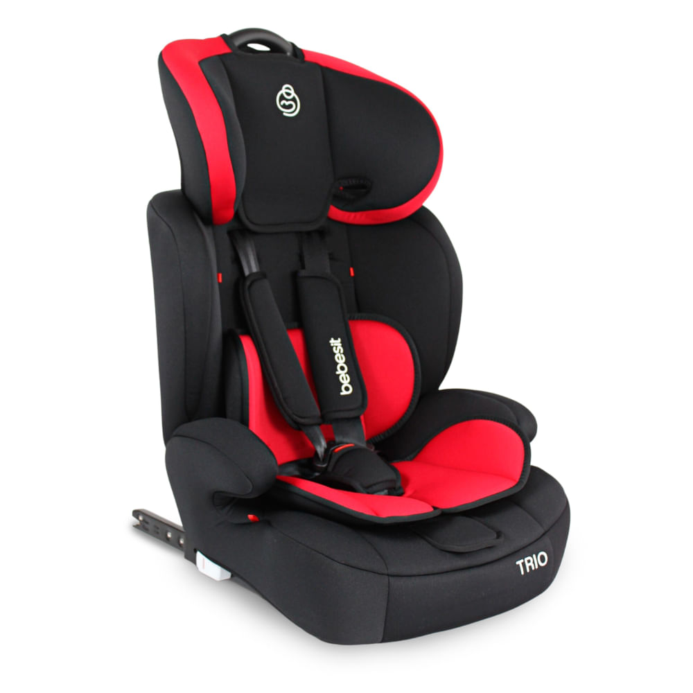 Silla de Carro Trio Isofix Bebesit Rojo
