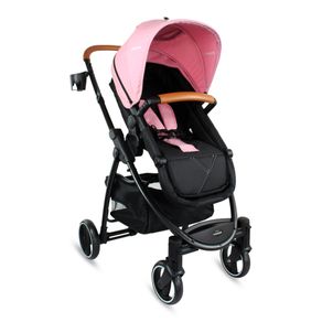 Coche Tipo Moises Alfa Bebesit Rosado