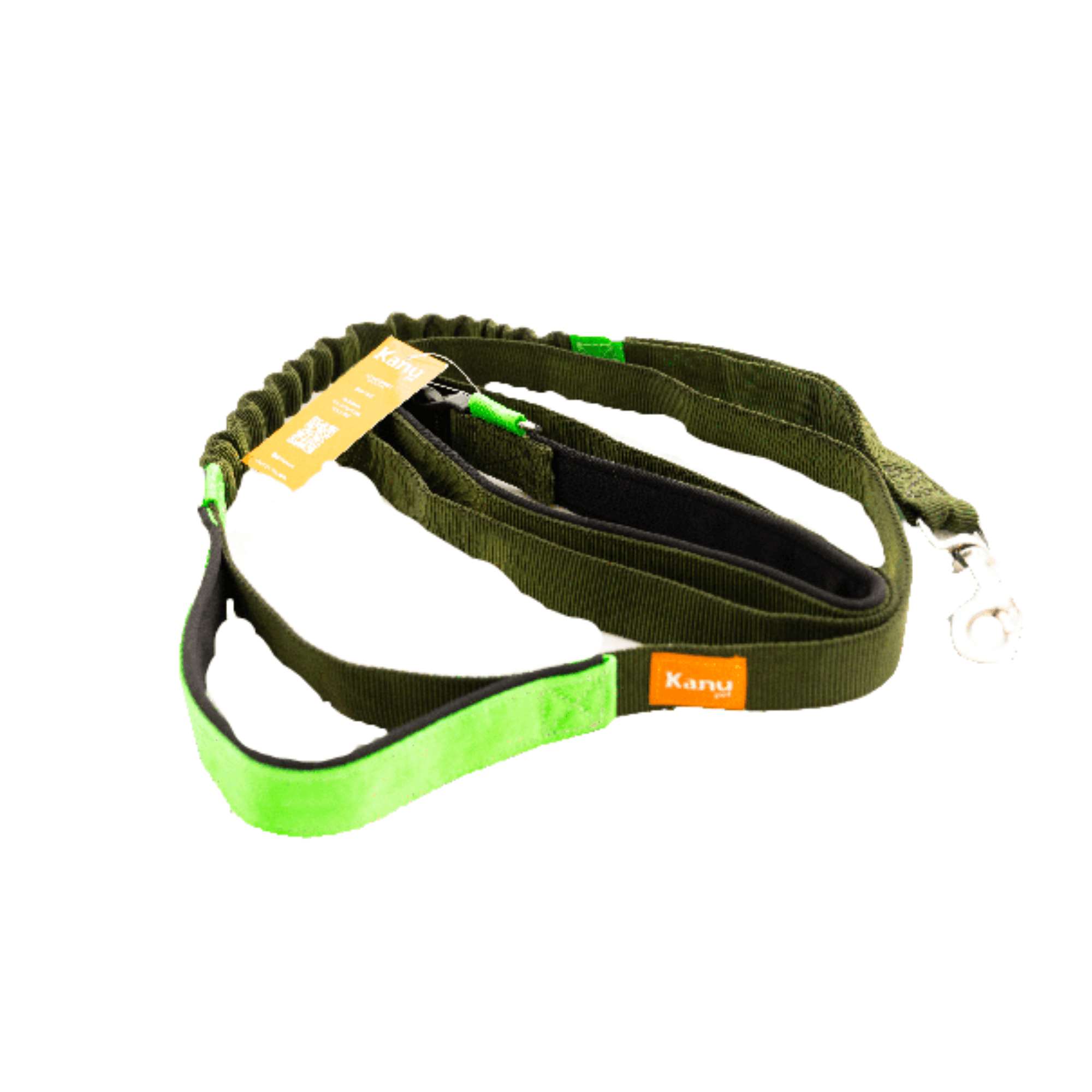 Correa Kanu Sport Verde Militar Para Perro