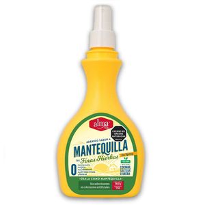 Mantequilla Alma sabor finas hierbas spray x300g