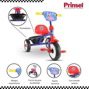 Triciclo Para Niños Fun Azul Prinsel