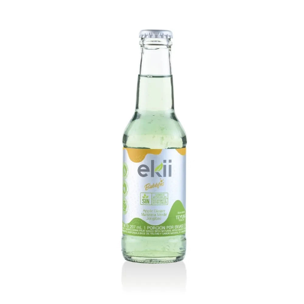 Soda Ekii manzana verde jengibre x207mL