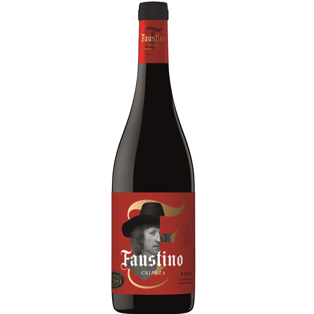 Vino faustino tinto rioja crianza botx750ml