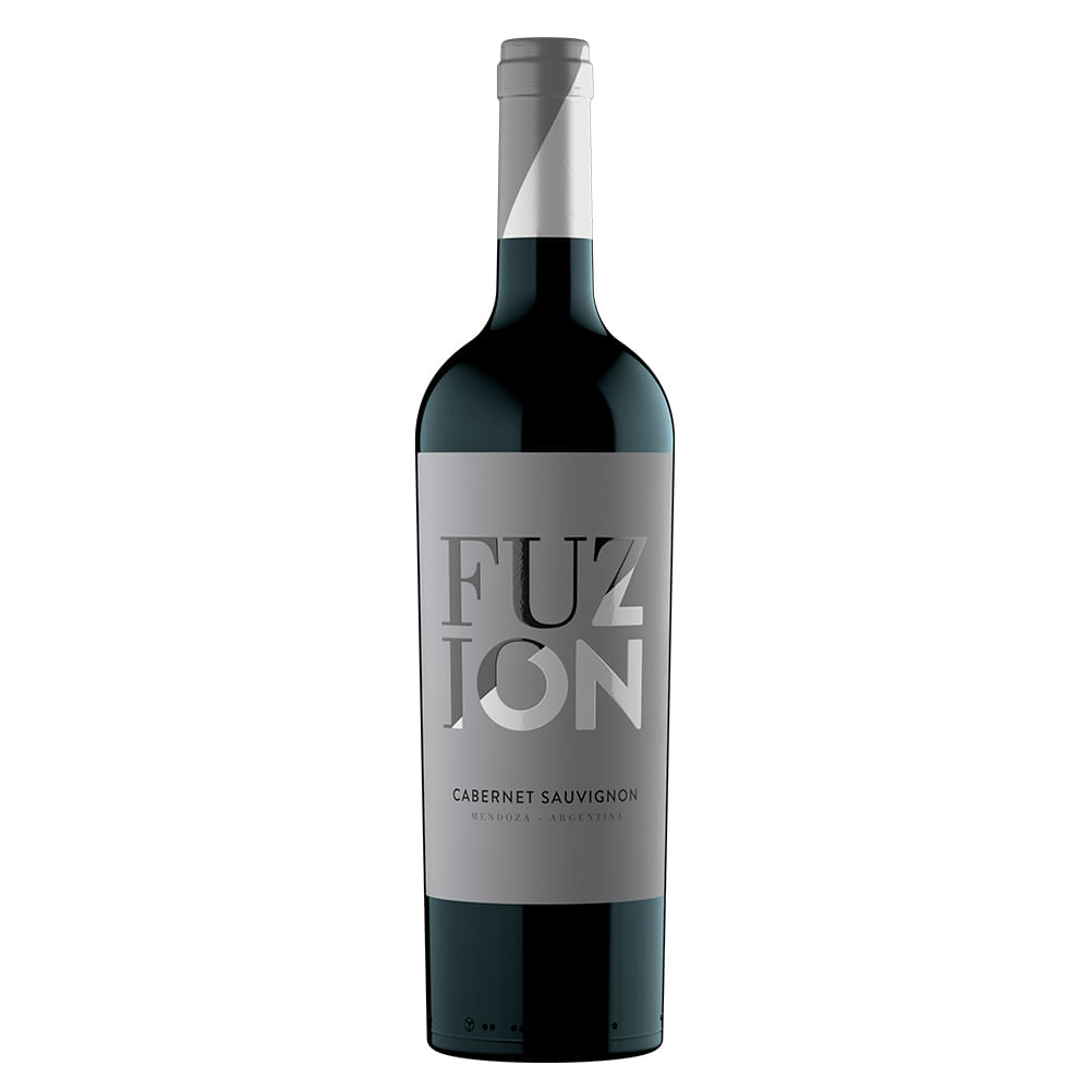 Vino Fuzion tinto cabernet sauvignon botella x750ml