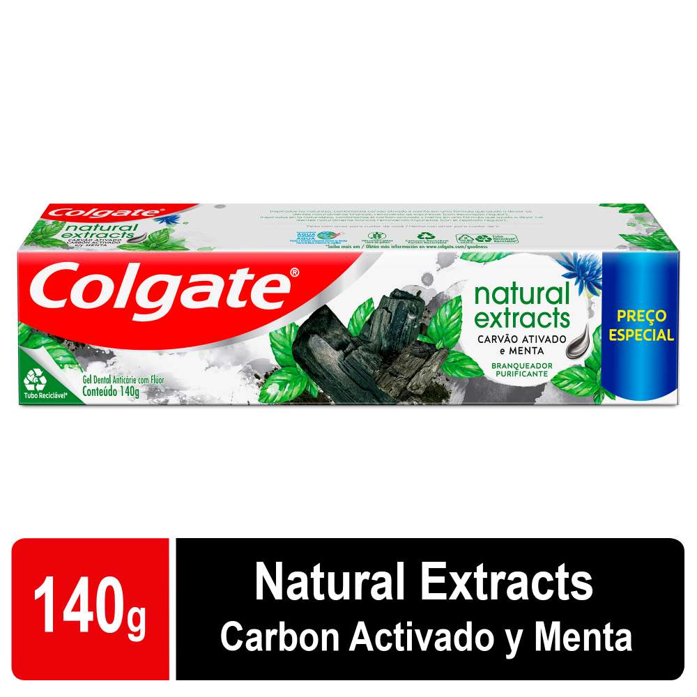 Crema Dental Colgate Natural Extracts Purificante x140ml