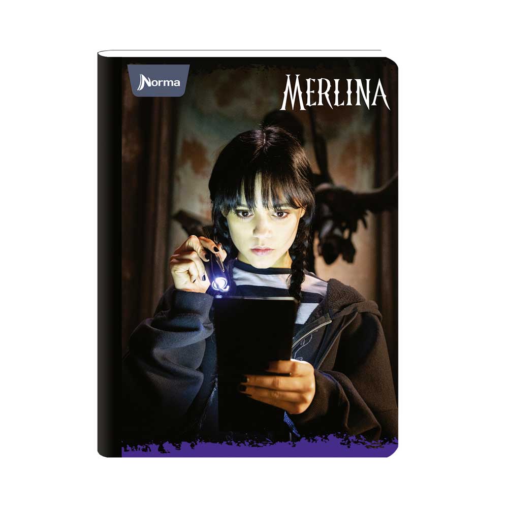 Cuaderno cosido merlina mediano 100 hojas 1 materia ferrocarril Norma Surtido