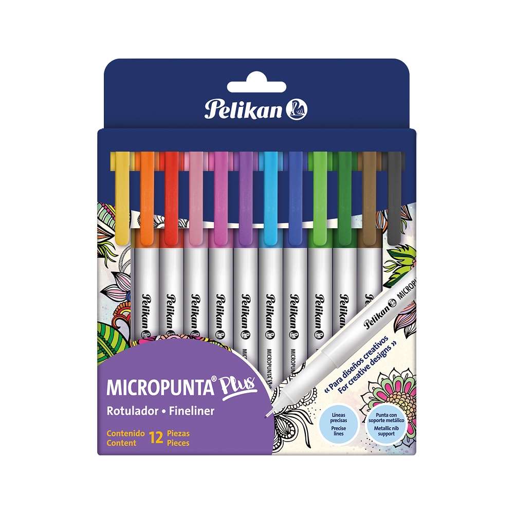 Blíster Micropunta Plus Punta Metálica x12