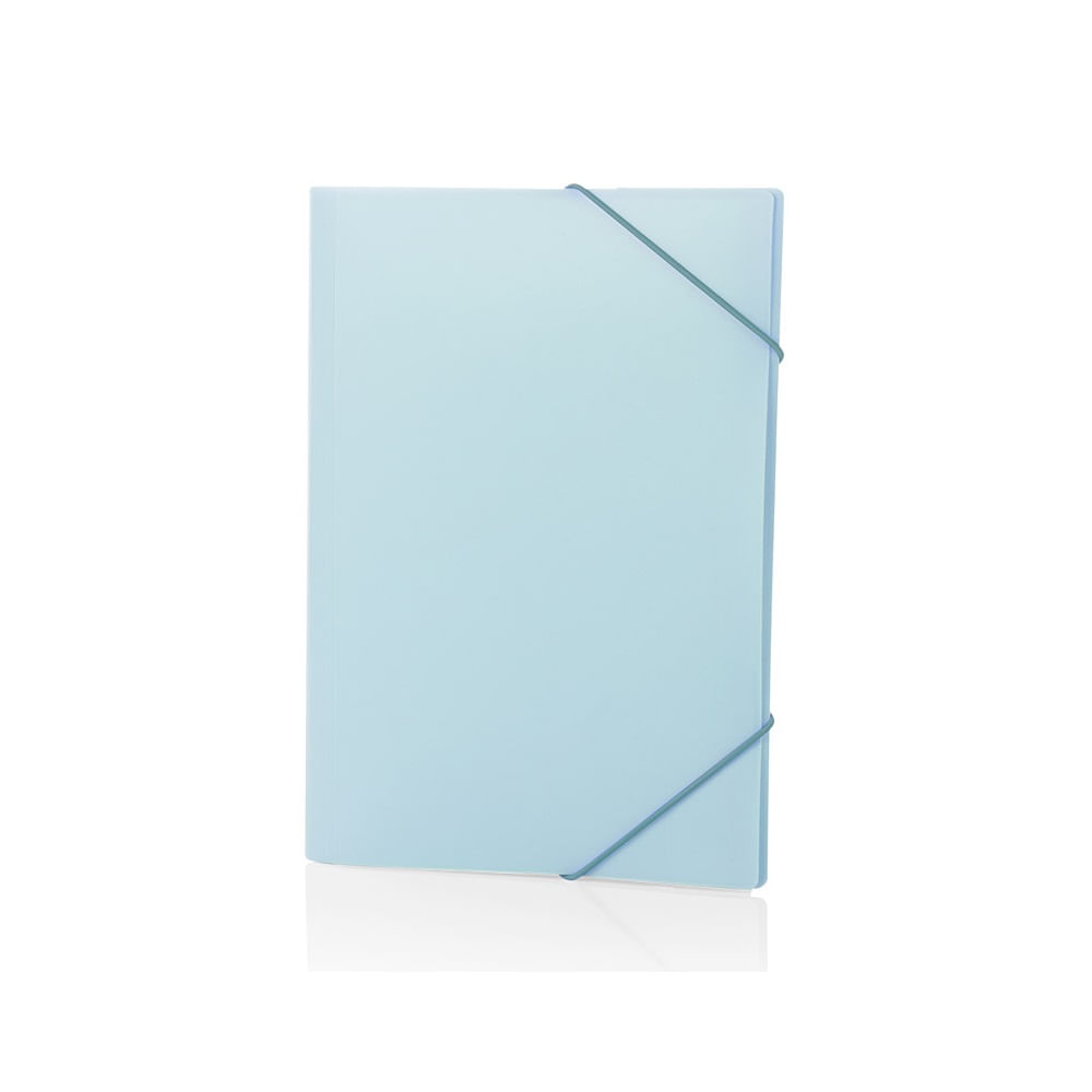 Carpeta Plástica Resorte Oficio Menta Pastel Scribe