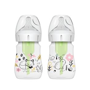Set 2 Teteros Dr. Brown's Option+ BA 5oz decorado Bosque