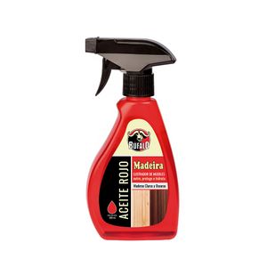 Lustrador de muebles Búfalo Madera aceite rojo x360ml