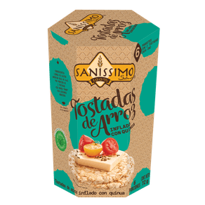 Tostadas Sanissimo arroz quinua sal x6und x72g