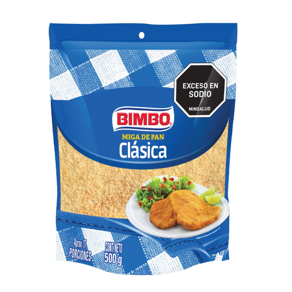 Miga de Pan Bimbo x 500g