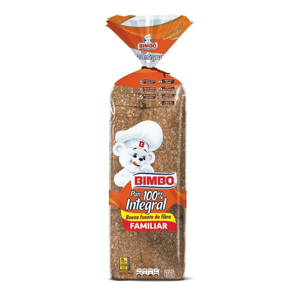 Pan Integral Bimbo x 650g