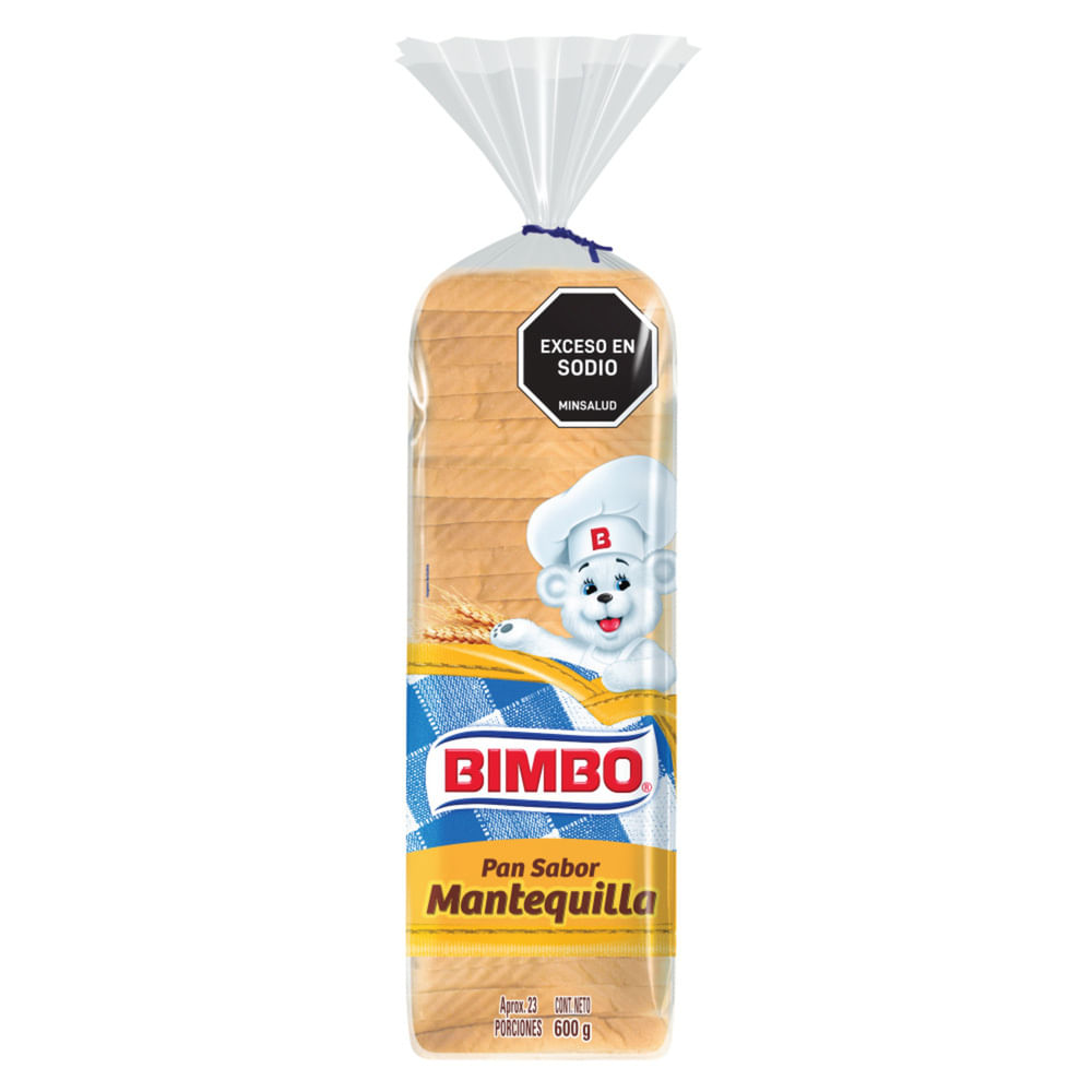 Pan Mantequilla Bimbo x 600g
