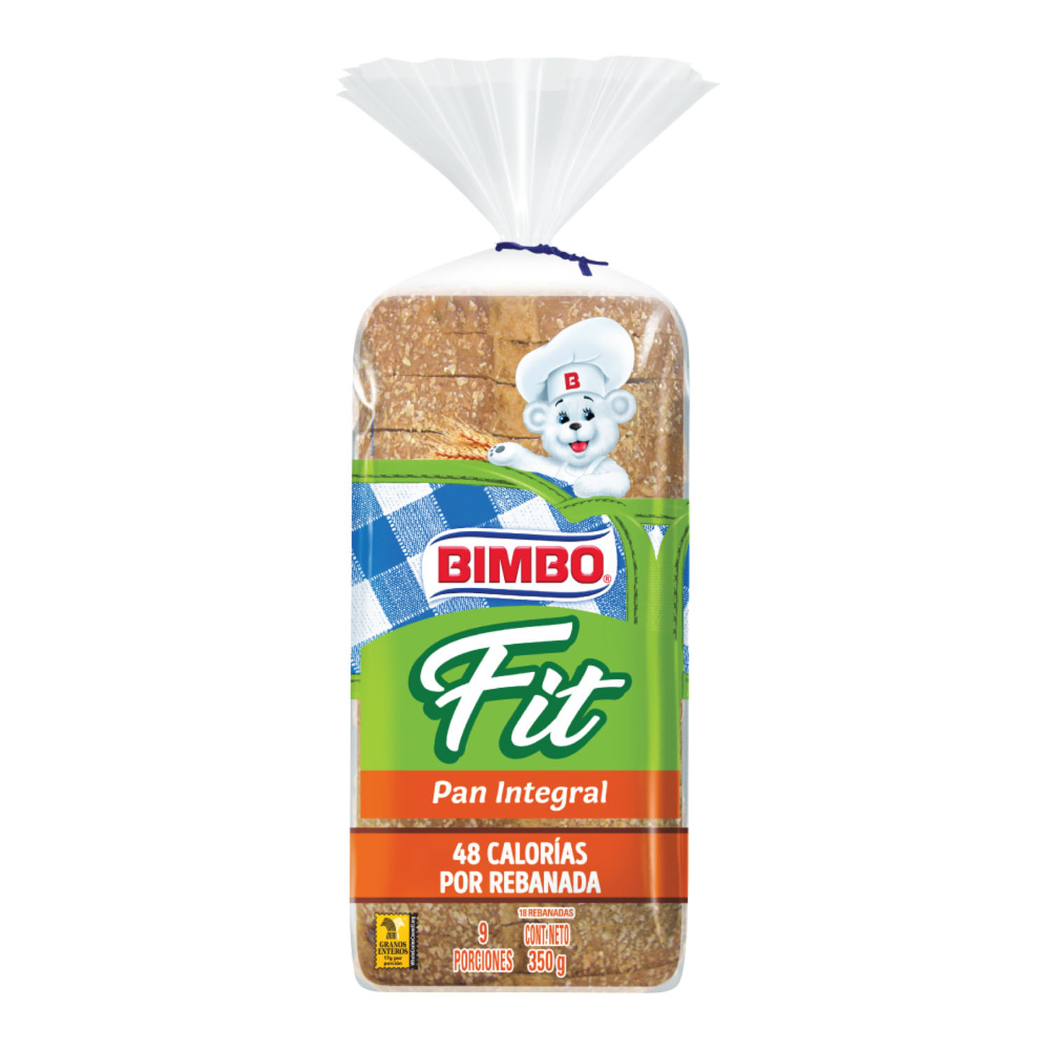 Pan Bimbo Fit integral x350g
