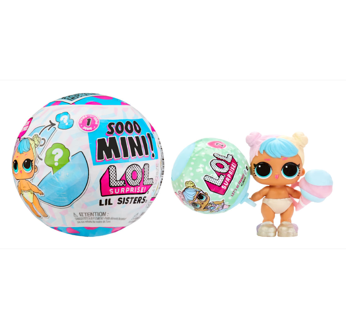 Muñeca Tot Lol Surprise Lil Sister Sorpresas