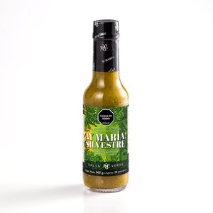 Salsa Ay Maria silvestre verde picante artesanal x165g