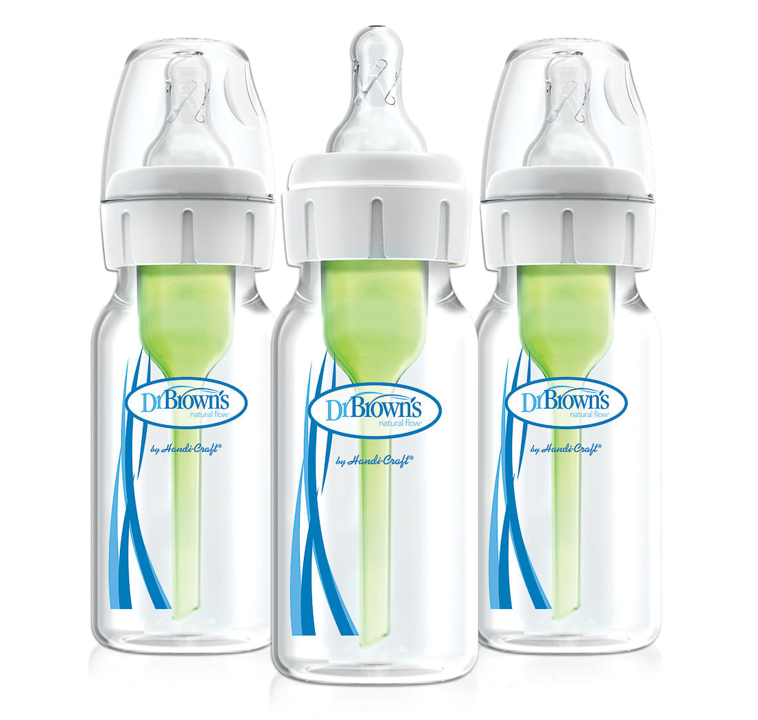 Tetero 4oz Estándar Options+ Bpa Free- 3 Pack Dr. Brown's