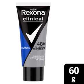 Desodorante Rexona Hombre Clinical Crema x60grs