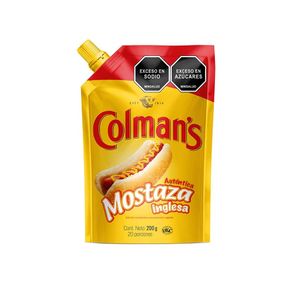 Salsa Colmans mostaza inglesa x200g