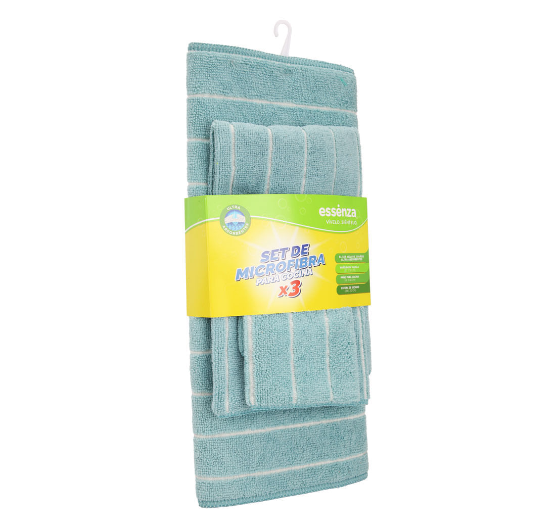 Set de Microfibra para Cocina x3 Unidades