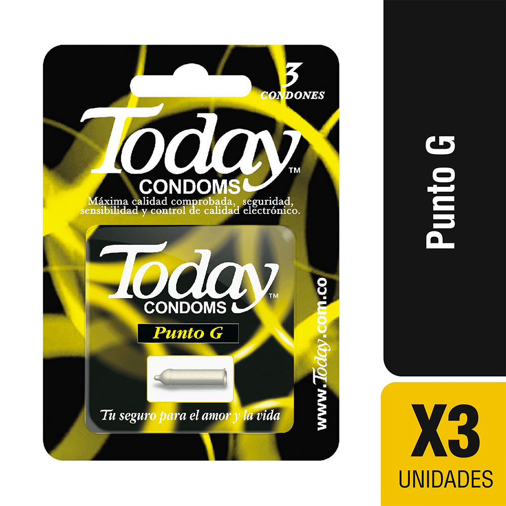 Condones Today Punto G x3und