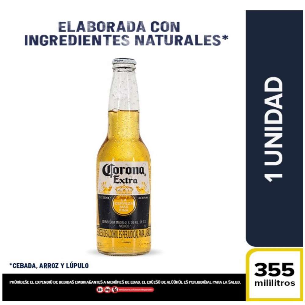 Cerveza Corona botella x355ml