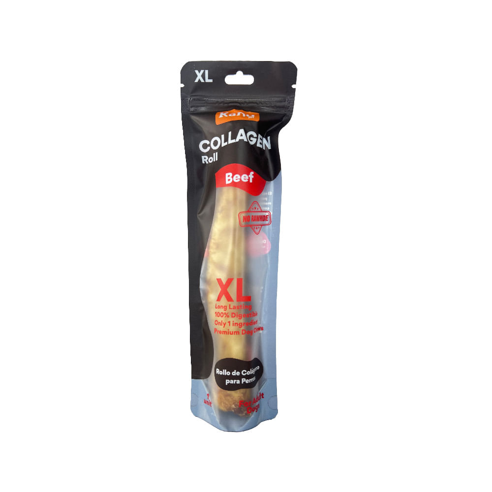 Kanu Pet Rollo De Colágeno XL Res Para Perros