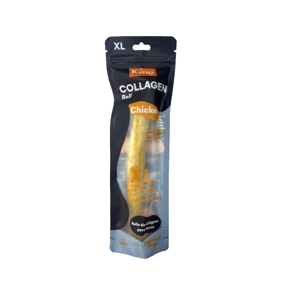 Kanu Pet Rollo De Colágeno XL Pollo Para Perros