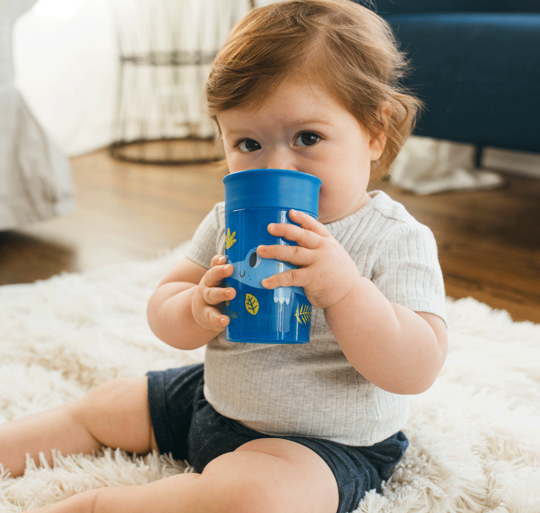 Vaso 10oz Cheers Azul Decorado
