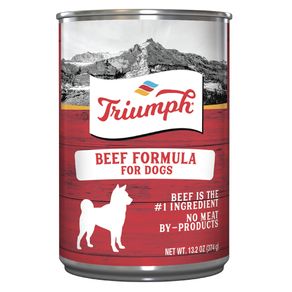 Alimento en lata para Perro Triumph Carne x13.2oz