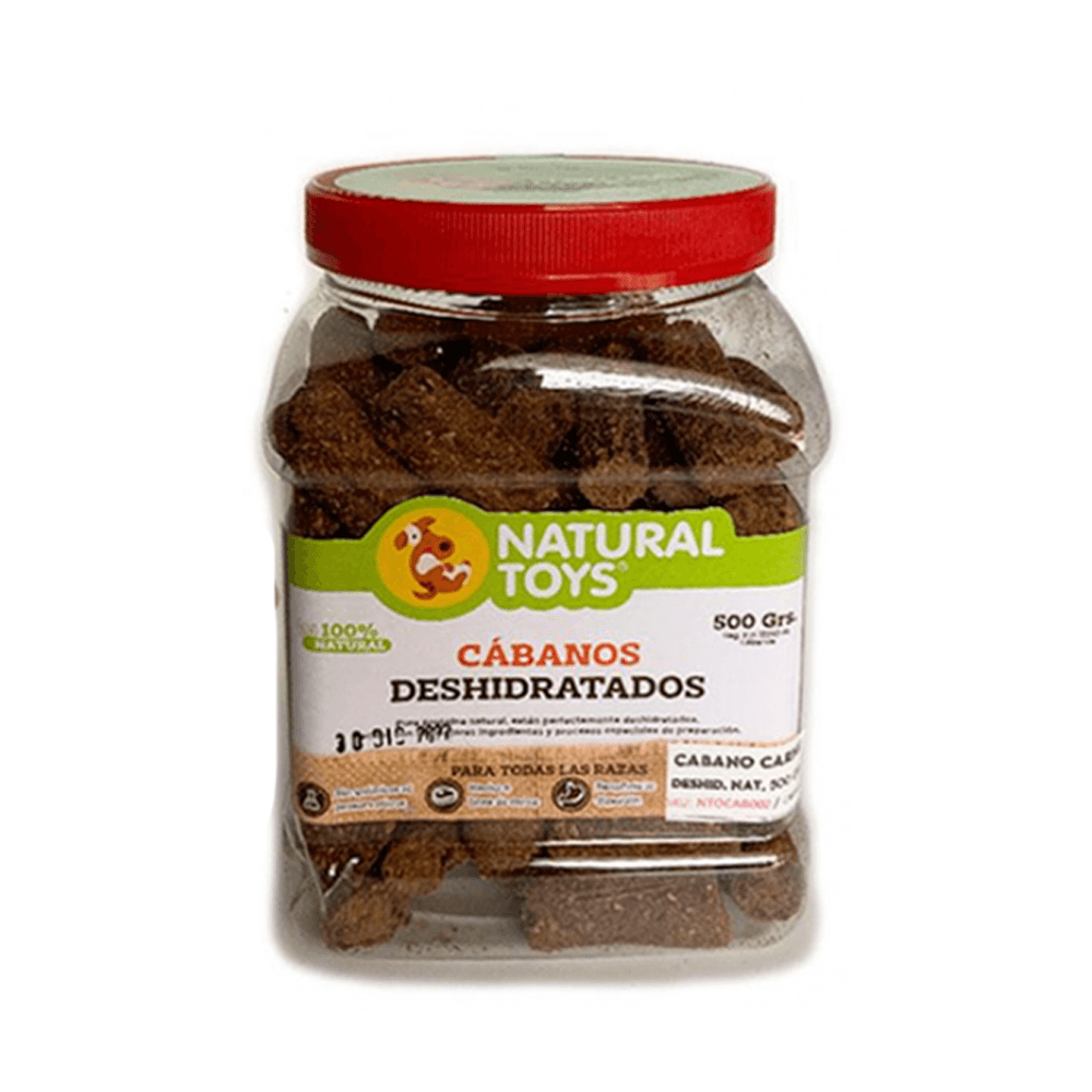 Snack Para Perro Natural Toys Cabano Deshidratado x500g