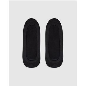 Medias Casuales Tipo Baletas Escotada Femenino Tricky Nal x2und Punto Blanco