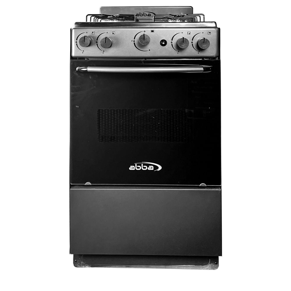 Estufa Abba MAT101-5 GN EE 4 Puestos Horno Gris Metalizado