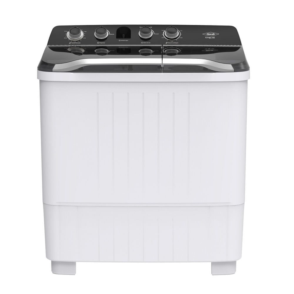 Lavadora Haceb LSA13EVI16A Semiautomática 13kg Blanco